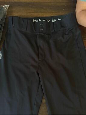 Kids Black Jogger Sweatpants with Snap Front